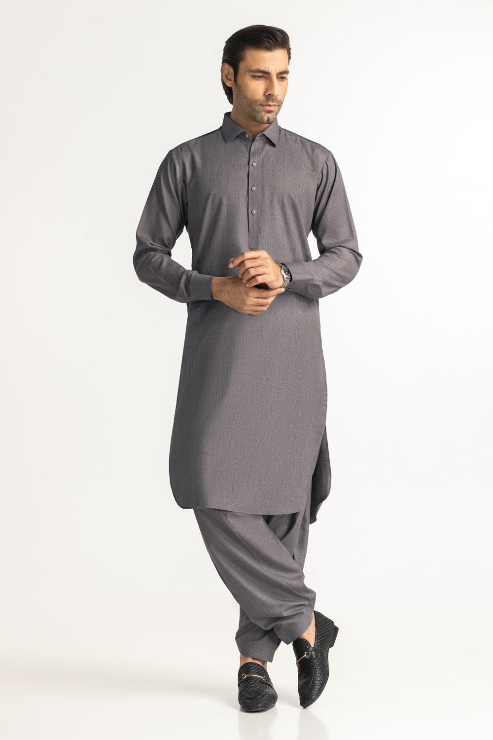 Aubin Unstitched Fabric Blended
