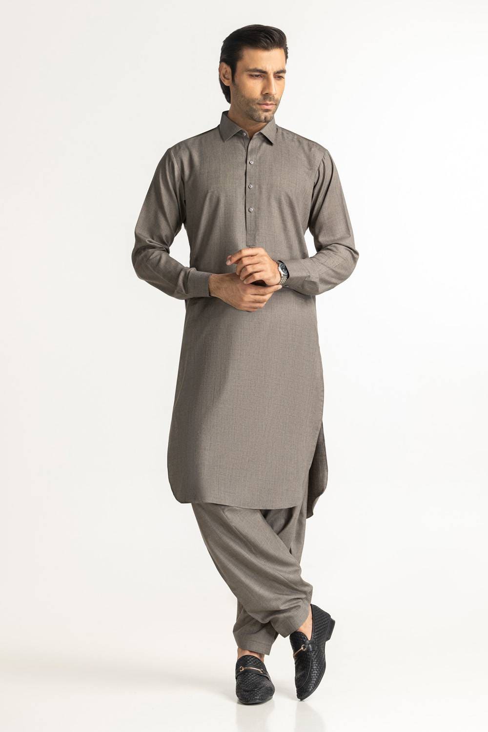 Aubin Unstitched Fabric Blended