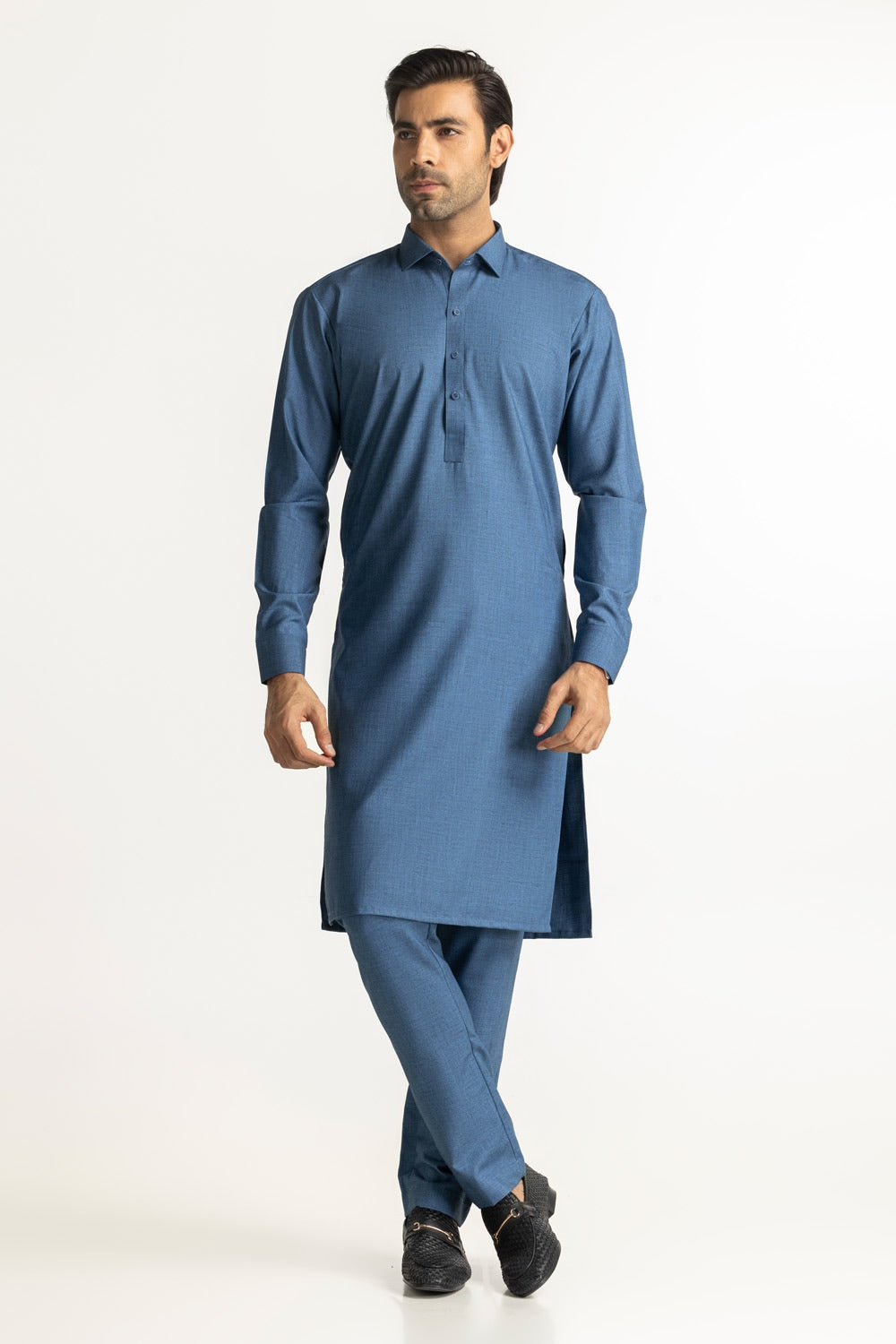 Gul 900 Lomani Unstitched Fabric Blended-LF