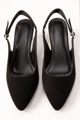 Women Black Court Shoes IWW-CRS24-003