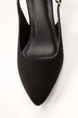 Women Black Court Shoes IWW-CRS24-003
