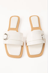 White Comfy Slipper IWW-CFS24-001