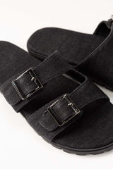 Black Comfy Slipper IWW-CFS24-004