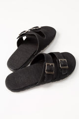 Black Comfy Slipper IWW-CFS24-004