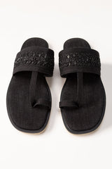Black Comfy Slipper IWW-CFS24-006