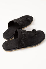 Black Comfy Slipper IWW-CFS24-006