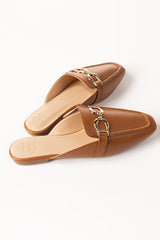 Women Tan Mules IWW-MLS24-006