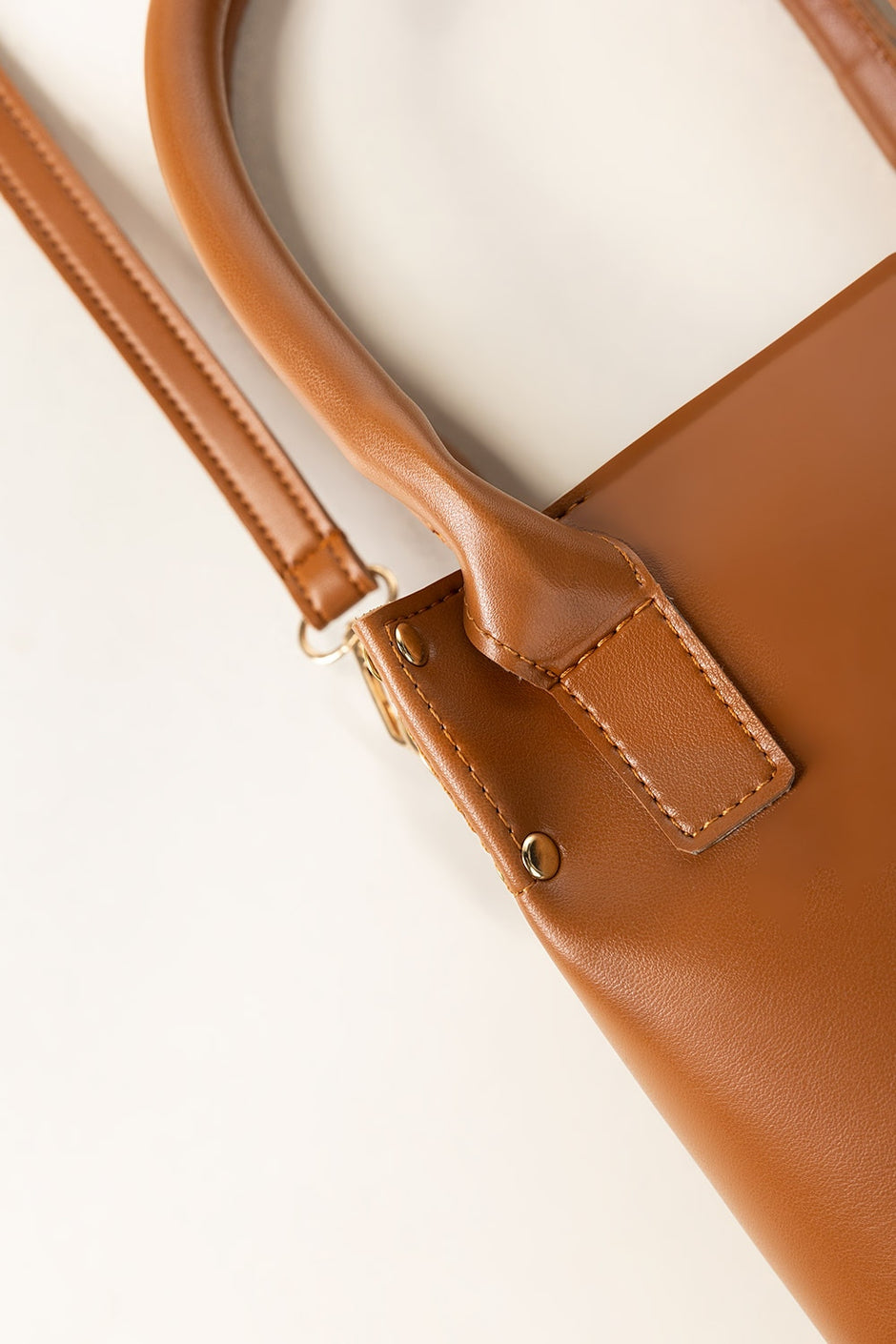 Tan Bucket Bag