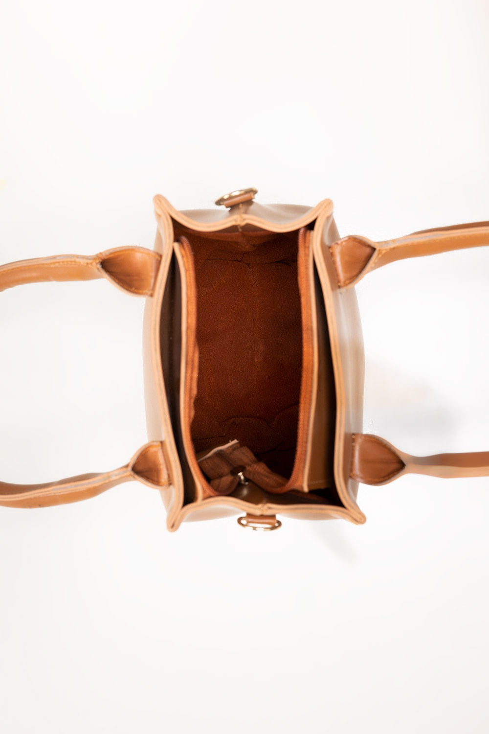 Tan Bucket Bag