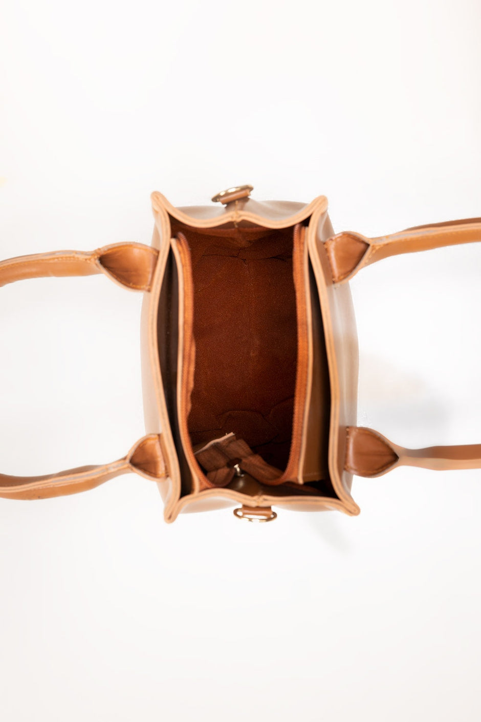 Tan Bucket Bag