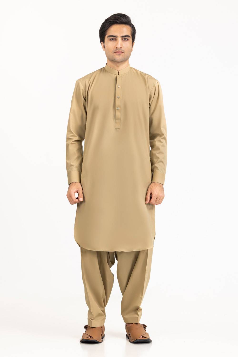 PLATINUM LATHA Unstitched Fabric Cotton