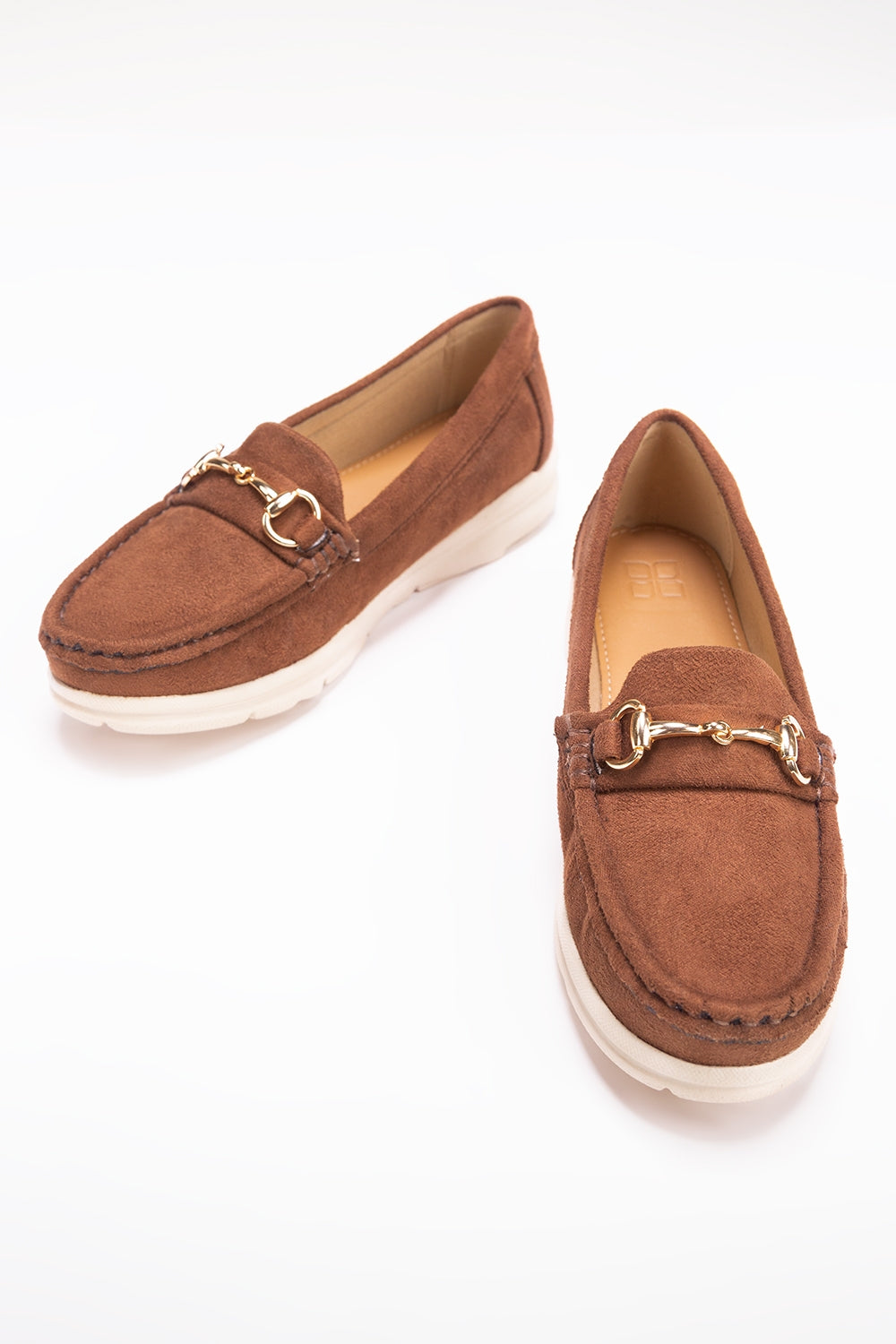 Women Brown Moccasin Shoes IWW-MCS24-003