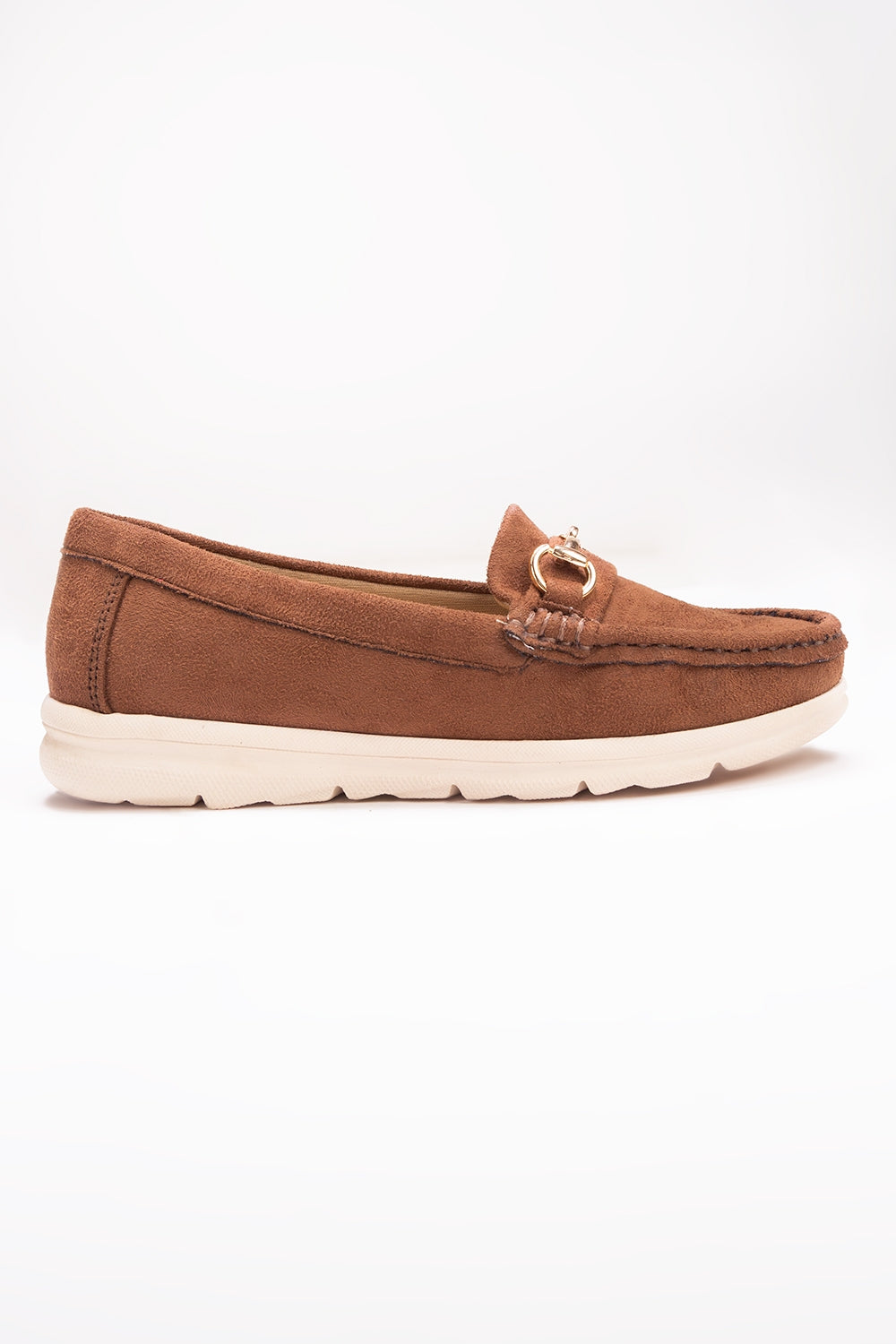 Women Brown Moccasin Shoes IWW-MCS24-003