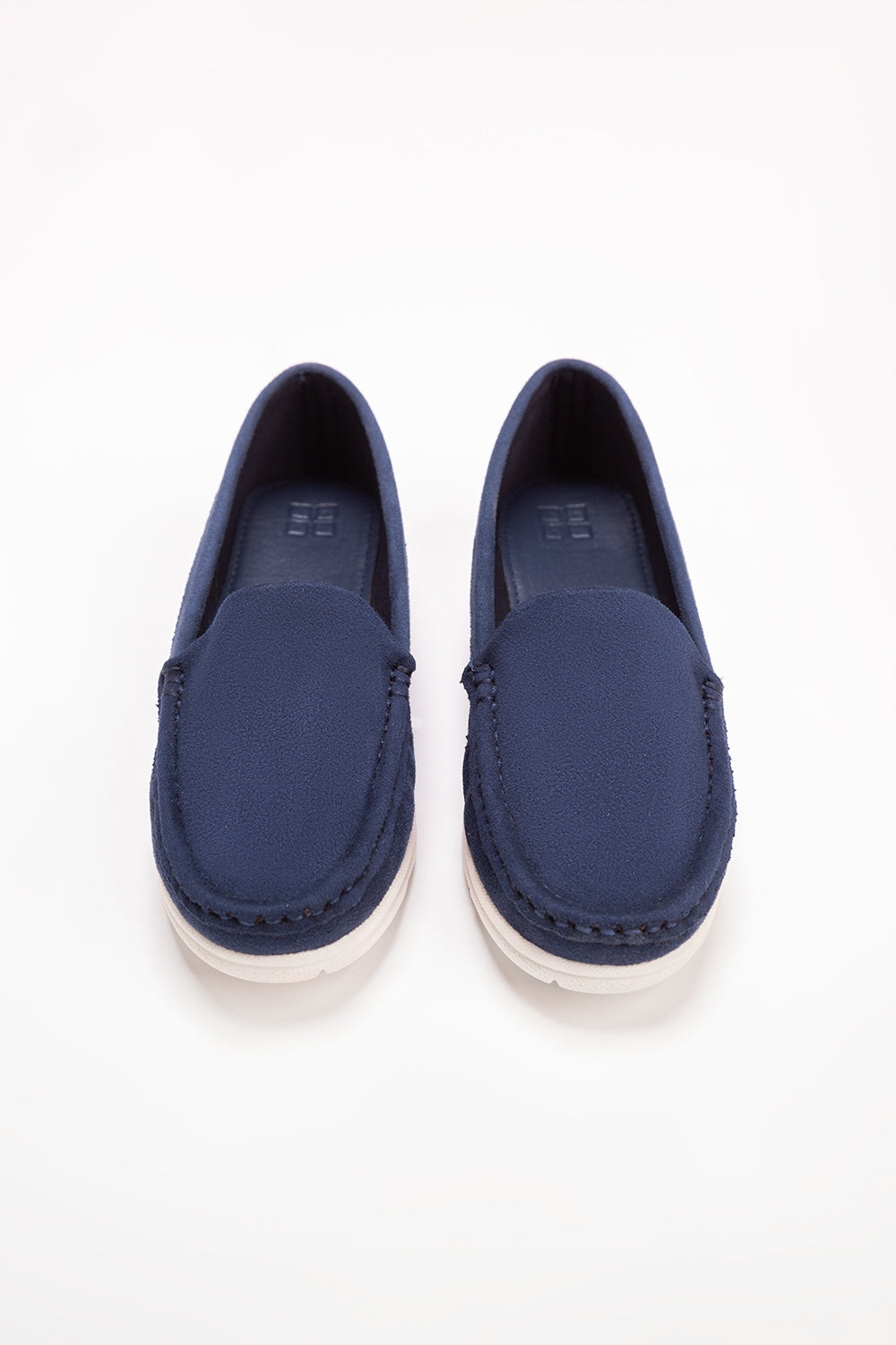 Women Blue Moccasin Shoes