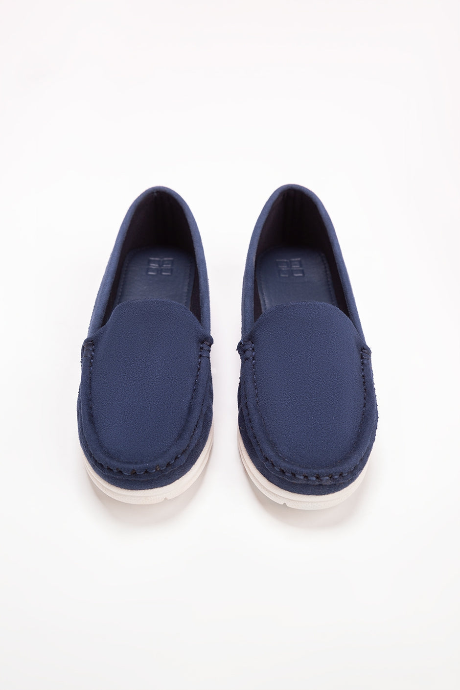 Women Blue Moccasin Shoes