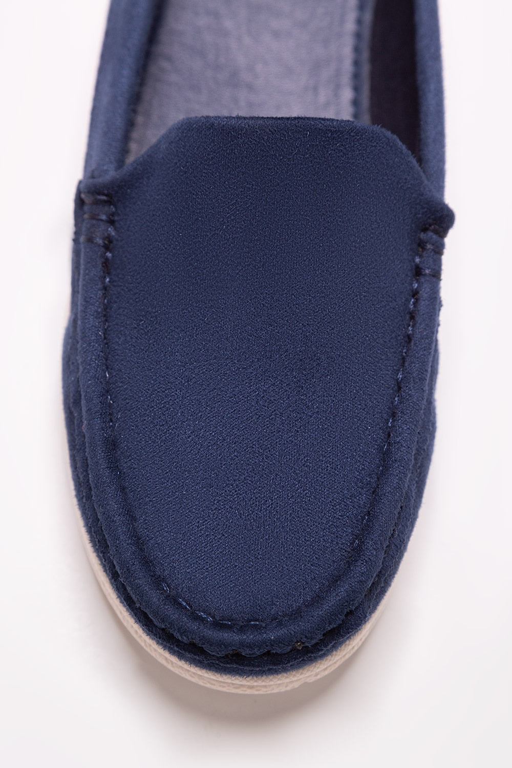 Women Blue Moccasin Shoes IWW-MCS24-005