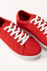 Women Red Sneaker IWW-SNK24-002