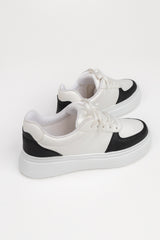 Women Black White Jogger IWW-JGR24-001