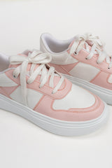 Women Pink White Jogger IWW-JGR24-002