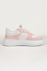 Women Pink White Jogger IWW-JGR24-002