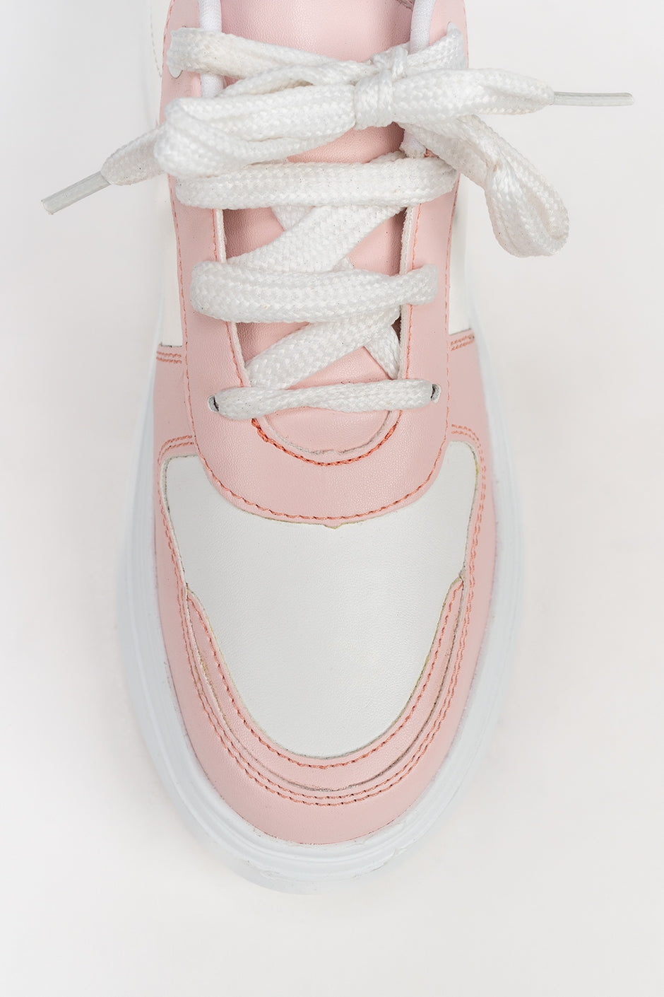 Women Pink White Jogger