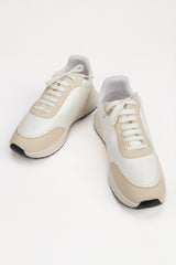 Women Beige White Jogger IWW-JGR24-003