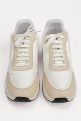 Women Beige White Jogger IWW-JGR24-003