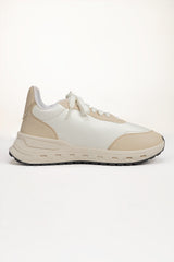 Women Beige White Jogger IWW-JGR24-003