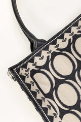 Black White Tote Bag IBS-TTB25-001