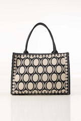 Black White Tote Bag IBS-TTB25-001