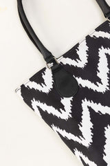 Black White Tote Bag IBS-TTB25-004