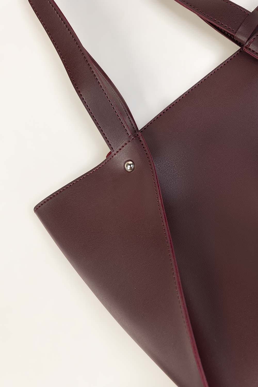 Maroon Tote Bag IBS-TTB25-008