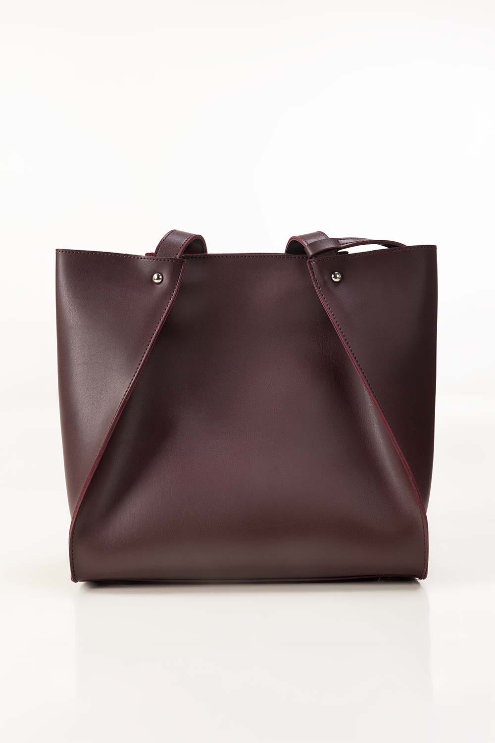 Maroon Tote Bag IBS-TTB25-008
