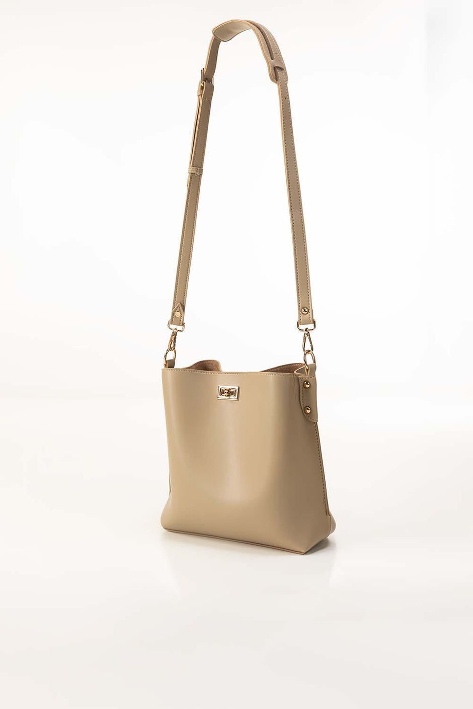 Brown Bucket Bag