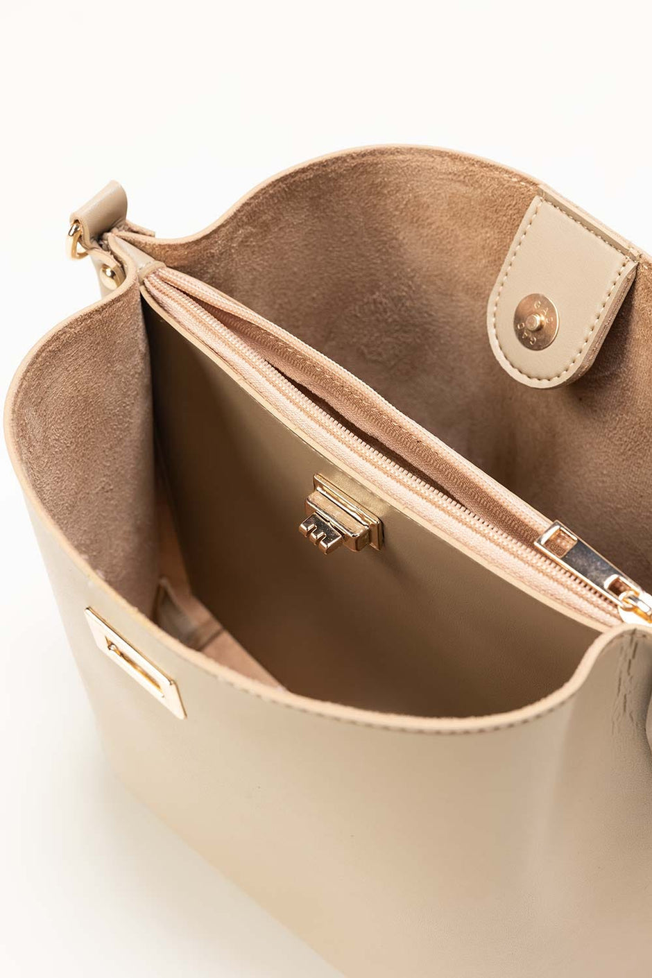 Brown Bucket Bag