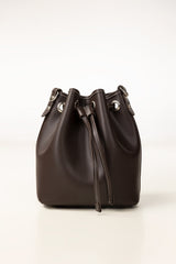 Dark Brown Bucket Bag IBS-BKB25-003