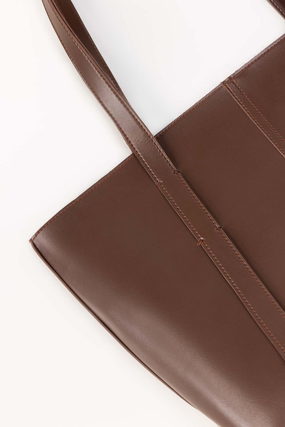 Brown Shoulder Bag IBS-SHB25-003