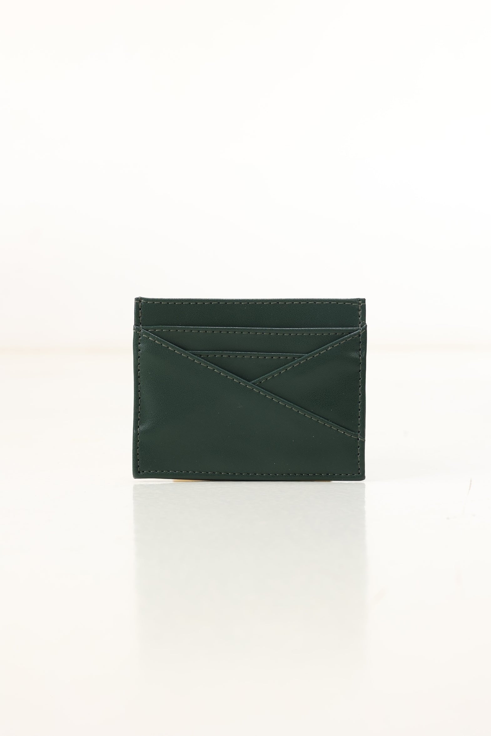 Dark Green Card Holder