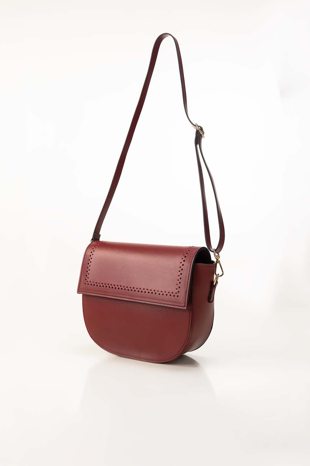 Maroon Cross Body Bag IBS-CBB25-001