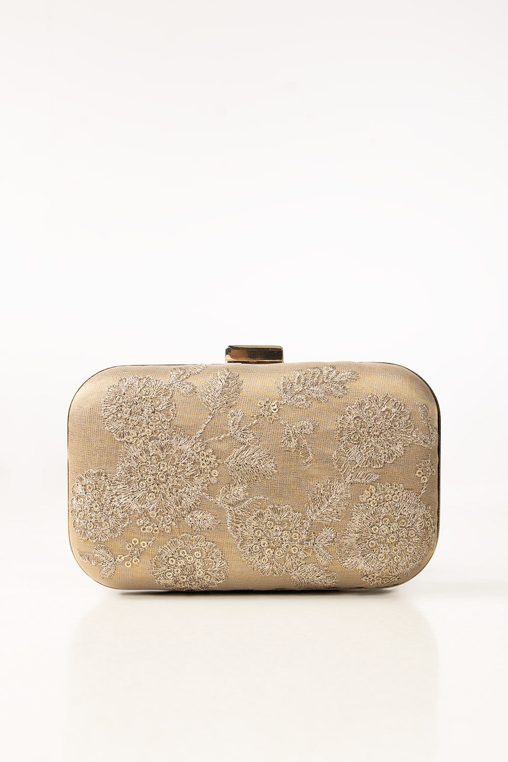 Golden Beige Clutch IBS-CLT25-001