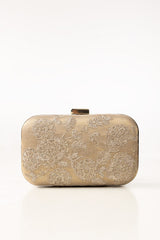 Golden Beige Clutch IBS-CLT25-001