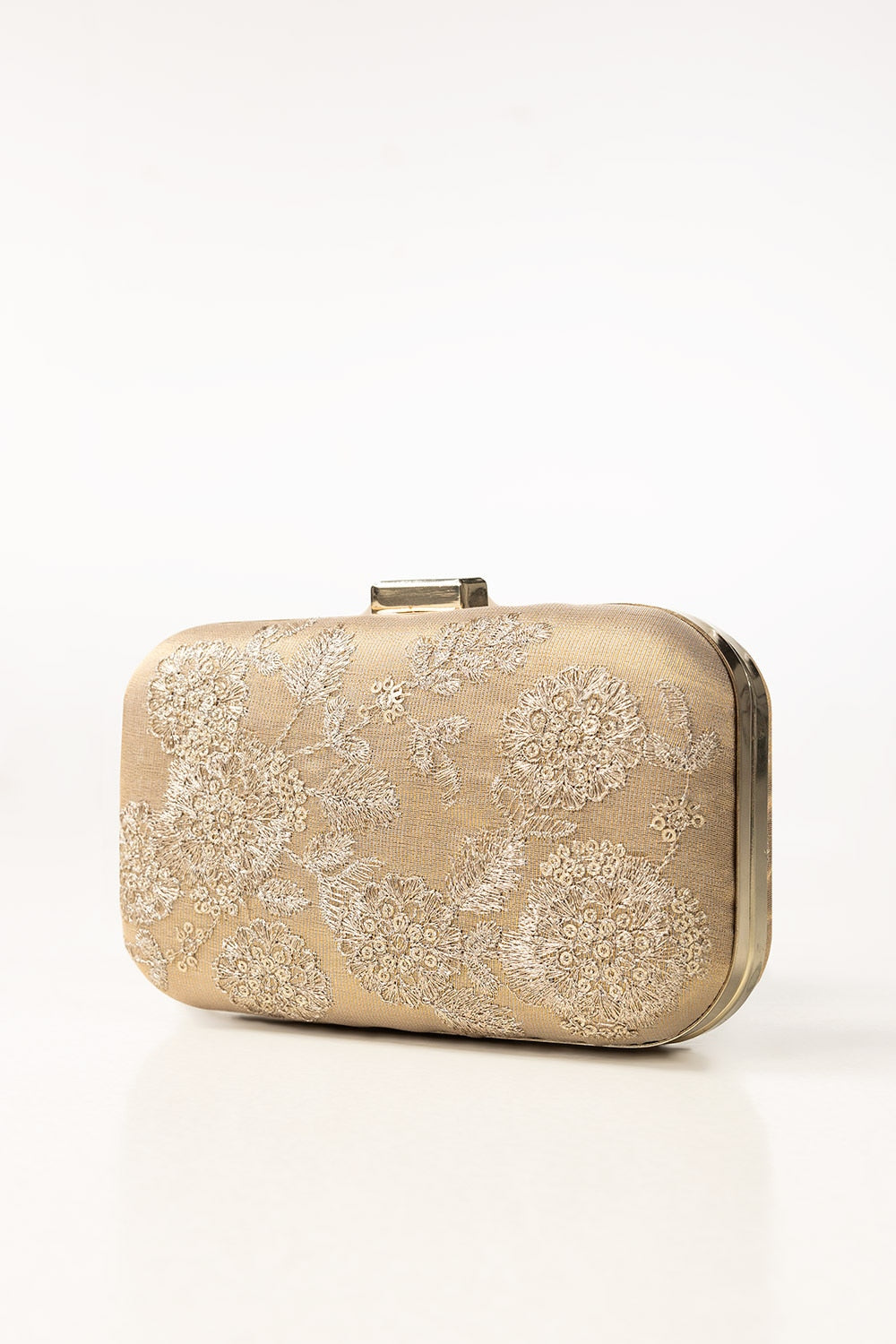 Golden Beige Clutch IBS-CLT25-001