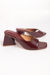 Women Maroon Heels IFS-HLS25-004