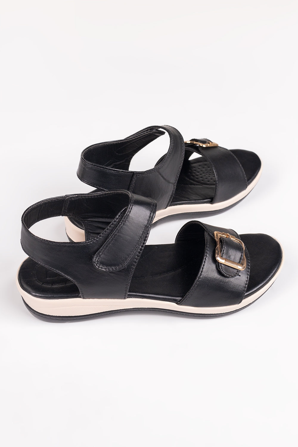 Women Black Sandal IFS-SDL25-003