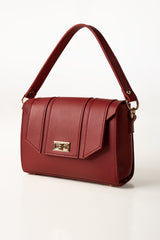 Maroon Cross Body Bag IBS-CBB25-003