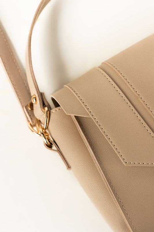 Beige Cross Body Bag IBS-CBB25-004