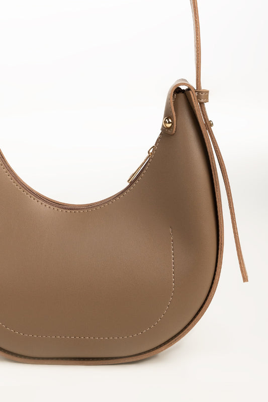 Dark Beige Hobo Bag IBS-HBB25-002