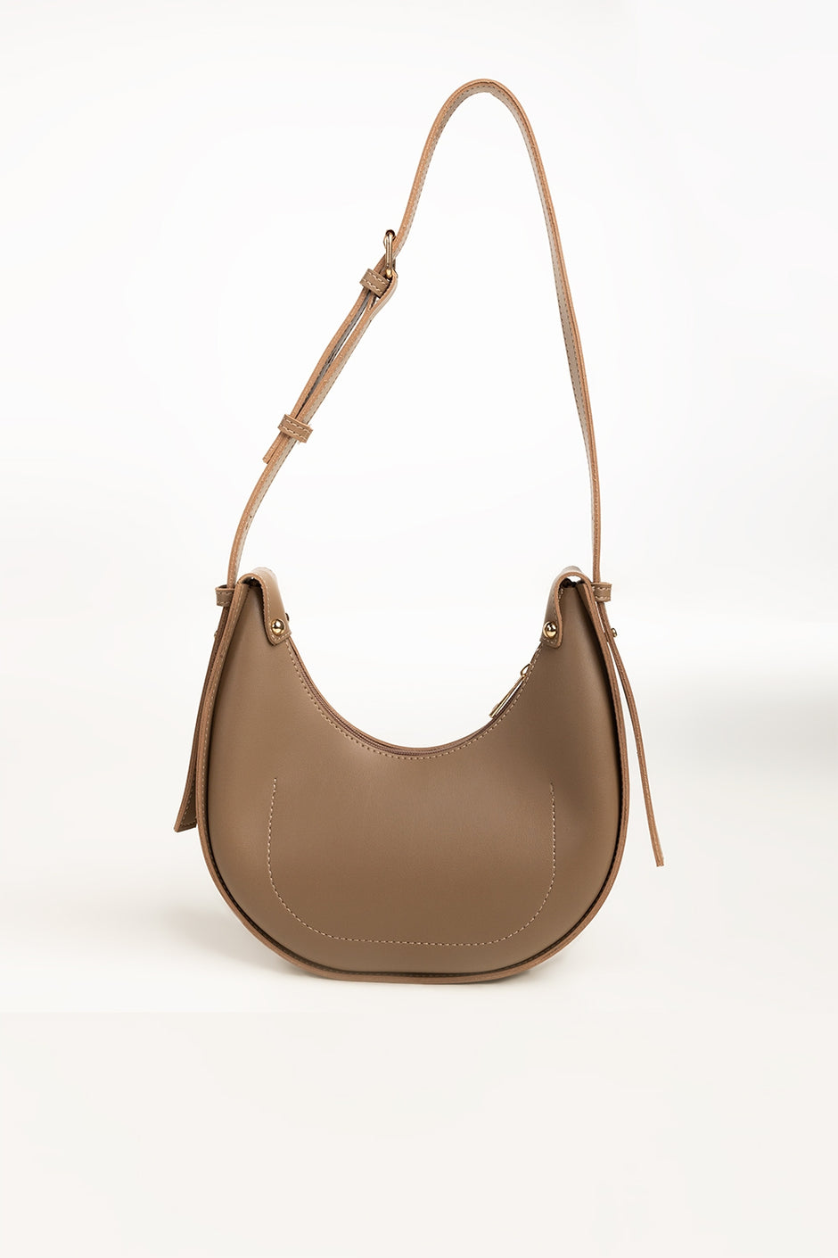 Dark Beige Hobo Bag