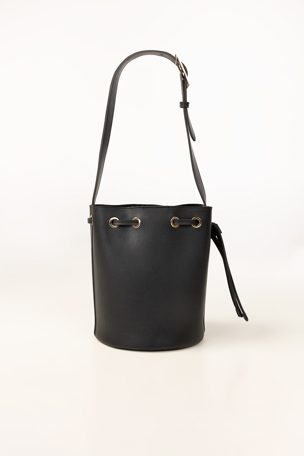 Black Bucket Bag
