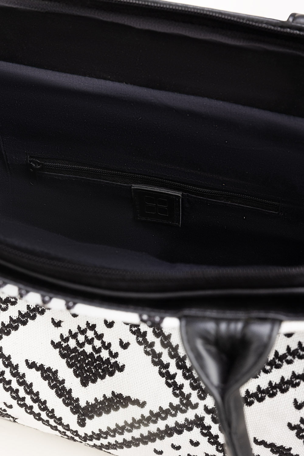 Black White Tote Bag IBS-TTB25-012